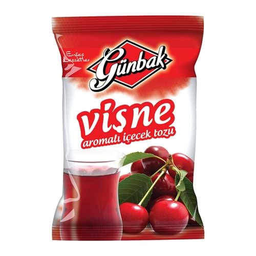 Günbak Vişne Aromalı İçecek Tozu 250 Gr