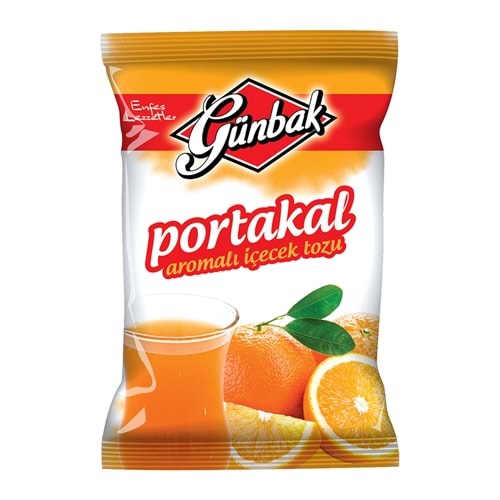 Günbak Portakal Aromalı İçecek Tozu 250 Gr