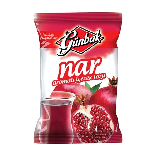 Günbak Nar Aromalı Soğuk İçecek Tozu 10 Lt