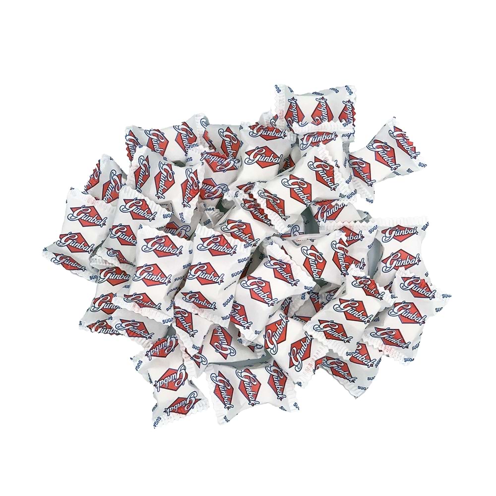 Günbak Tek Sargılı Küp Şeker Kutu 4 KG