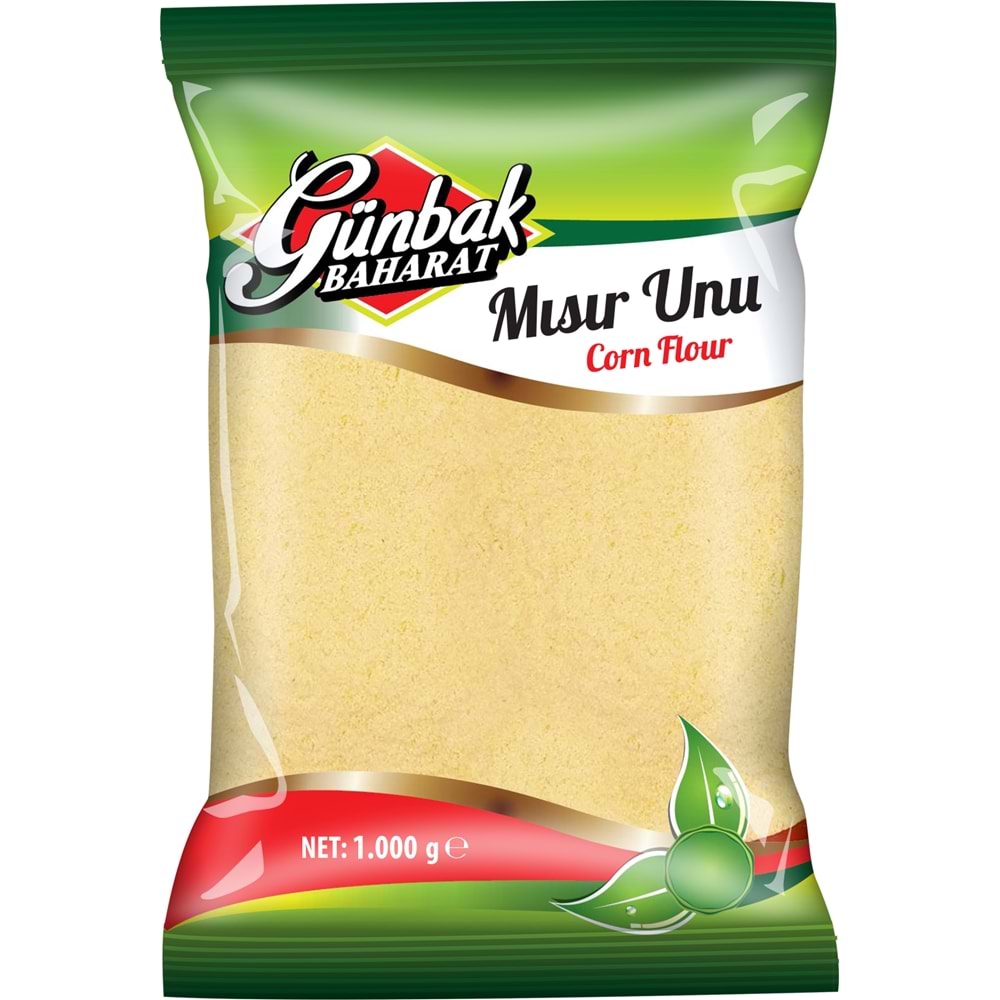 Günbak Mısır Unu Paket 1 KG