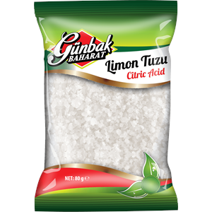 Günbak Limon Tuzu Kutu 80 Gr 12 Adet