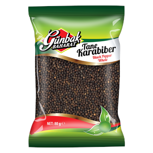Günbak Tane Karabiber Kutu 80 Gr 12 Adet