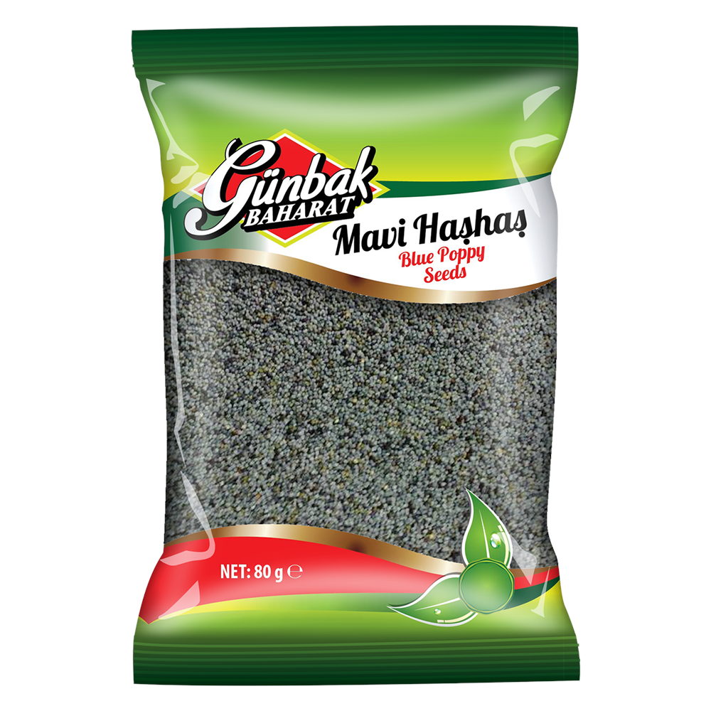 Günbak Mavi Haşhaş Kutu 80 Gr 12 Adet