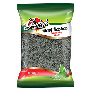 Günbak Mavi Haşhaş Kutu 80 Gr 12 Adet