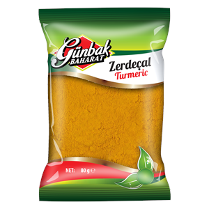 Günbak Zerdeçal Kutu 80 Gr 12 Adet