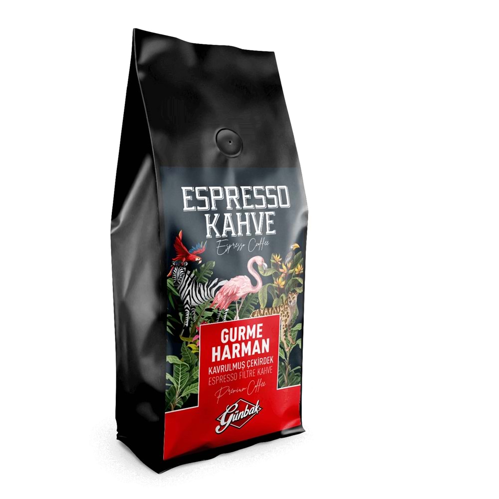 Gurme Harman Kavrulmuş Çekirdek Espresso Filtre Kahve 1 Kg
