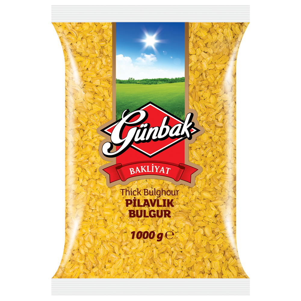 Günbak Pilavlık Bulgur Paket 1 Kg