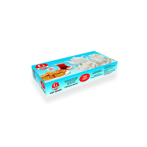 Günbak Küp Şeker Koli 750 Gr (396 Adet) 25 Paket