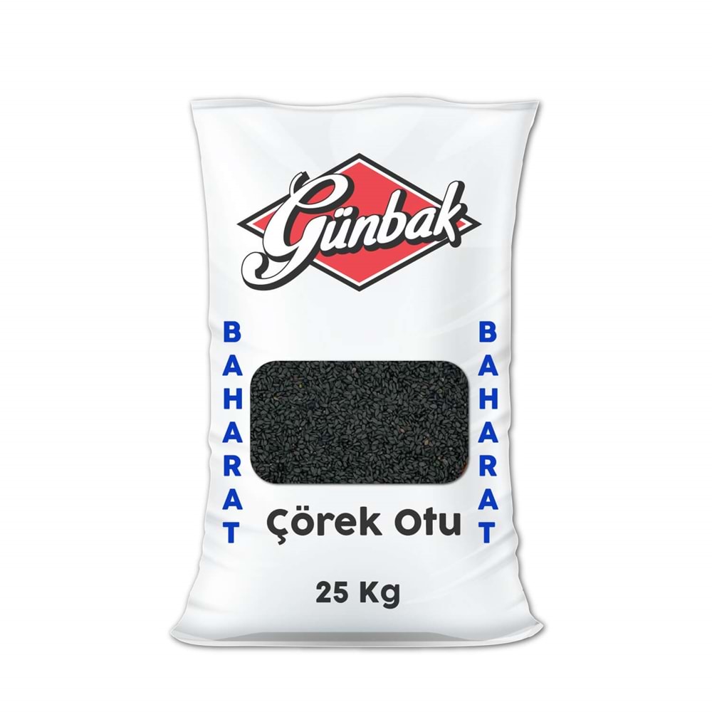 Günbak Çörek Otu Çuval 25 Kg