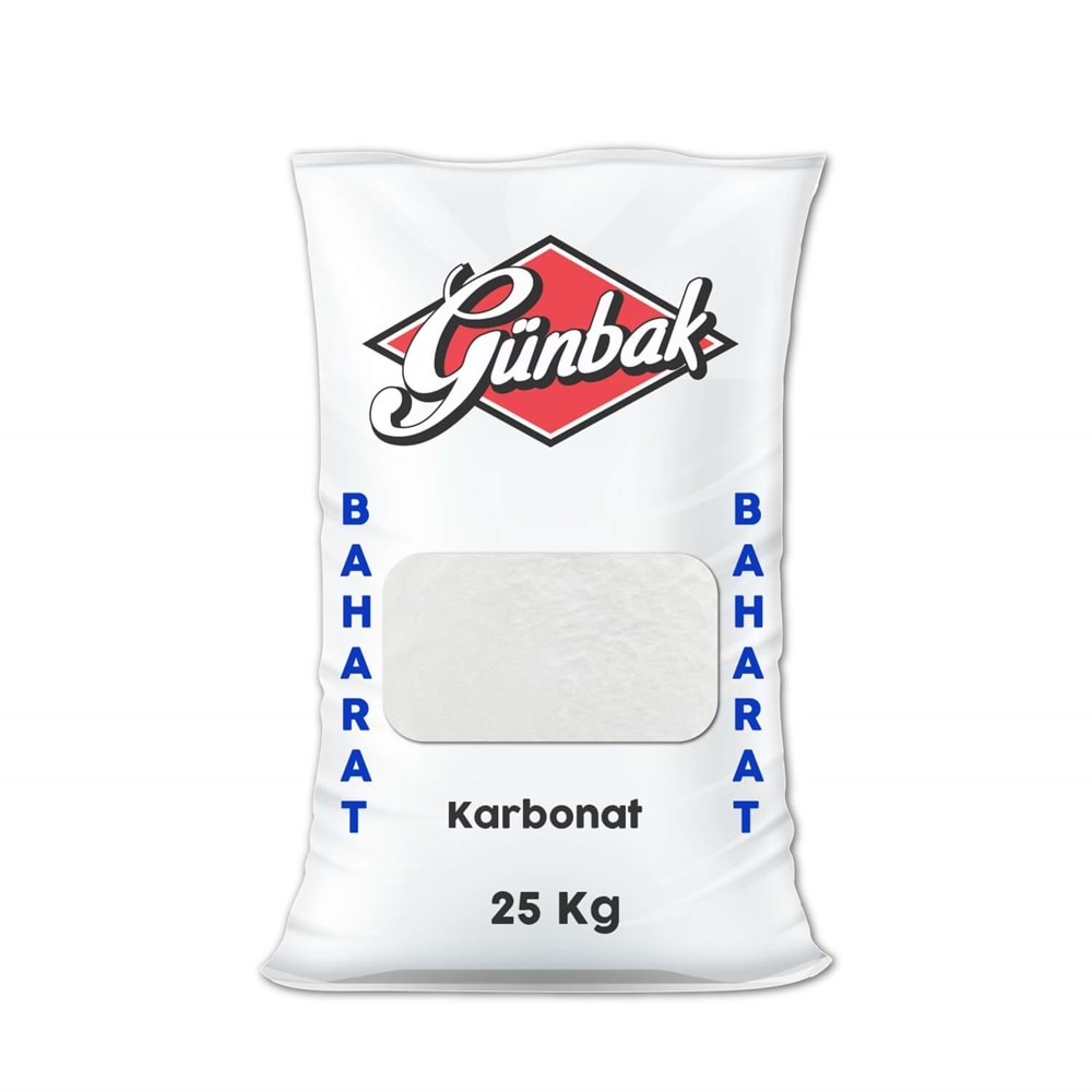 Günbak Karbonat Çuval 25 Kg
